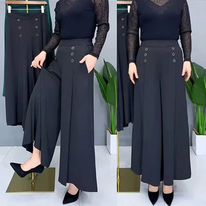Elegant Wide-Leg Pants - Instantly flatters your figure