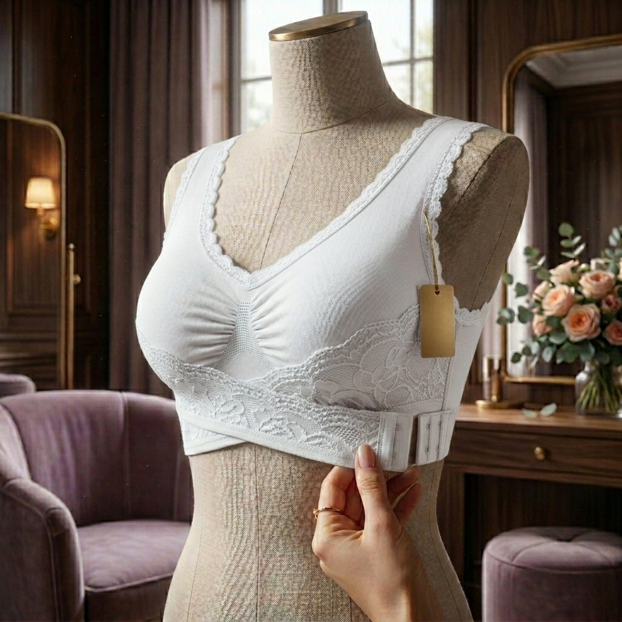 Wire-Free Comfort Bra - All day lift without shoulder pressure