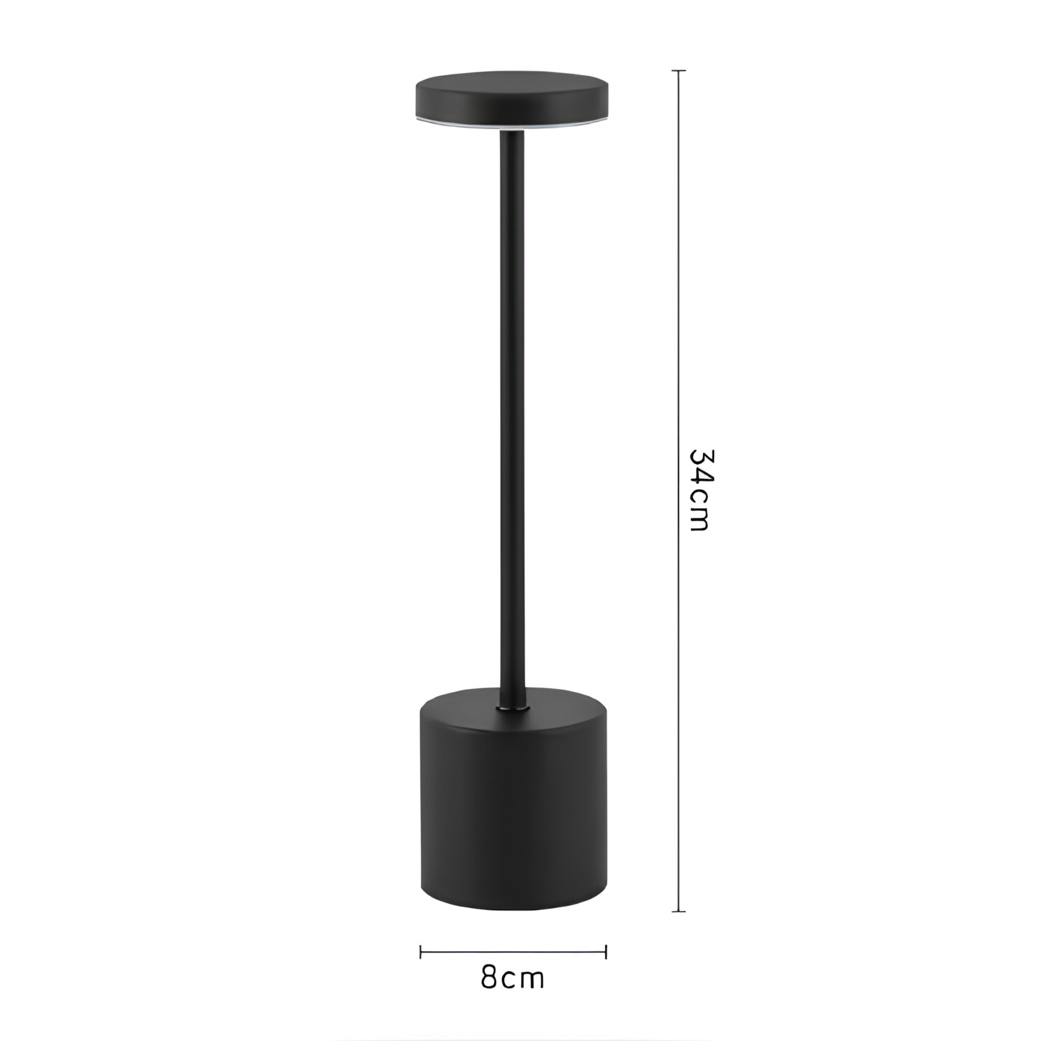 Rechargeable Touch Lamp — Warm Ambient Light Without Harsh Room Lighting