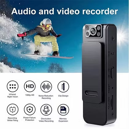 Portable HD Action Camera — Capture Everyday Moments Without Bulky Camera Gear