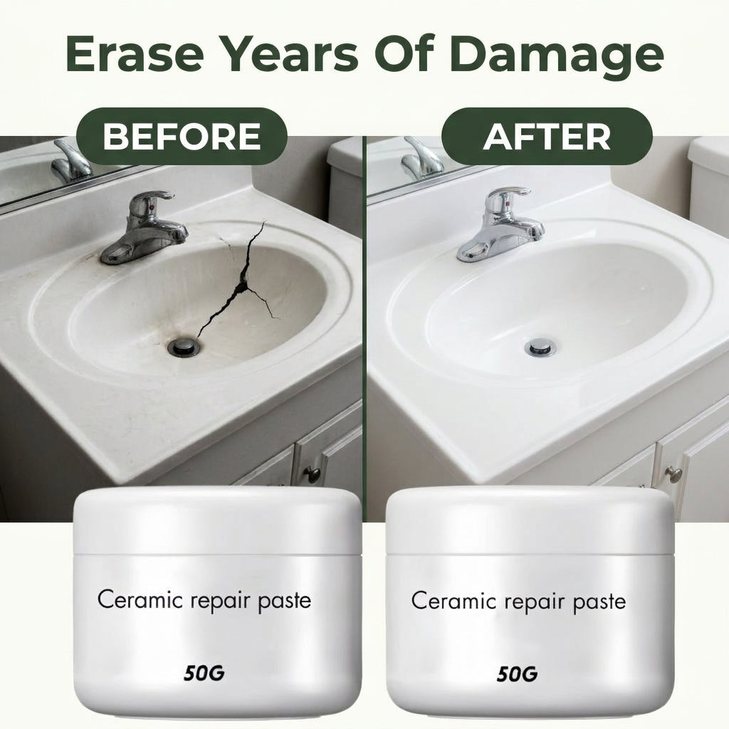 Ceramic Repair Paste - Fix Cracks Without Replacing Surfaces