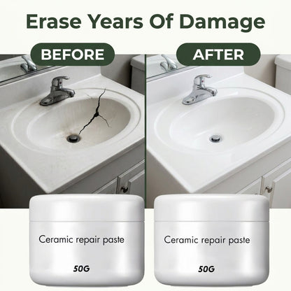 Ceramic Repair Paste - Fix Cracks Without Replacing Surfaces