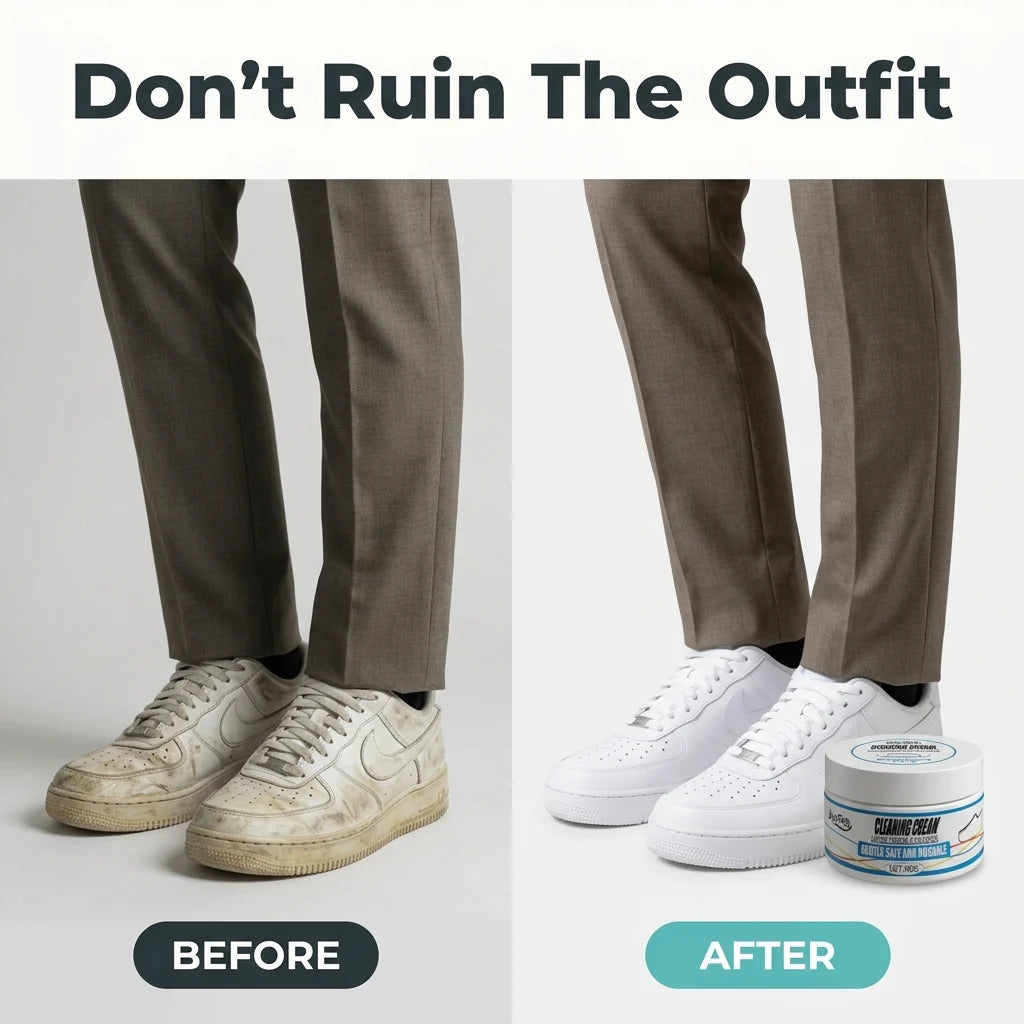 Premium Shoe Cleaning Gel — Makes Dirty Shoes Look Fresh Again