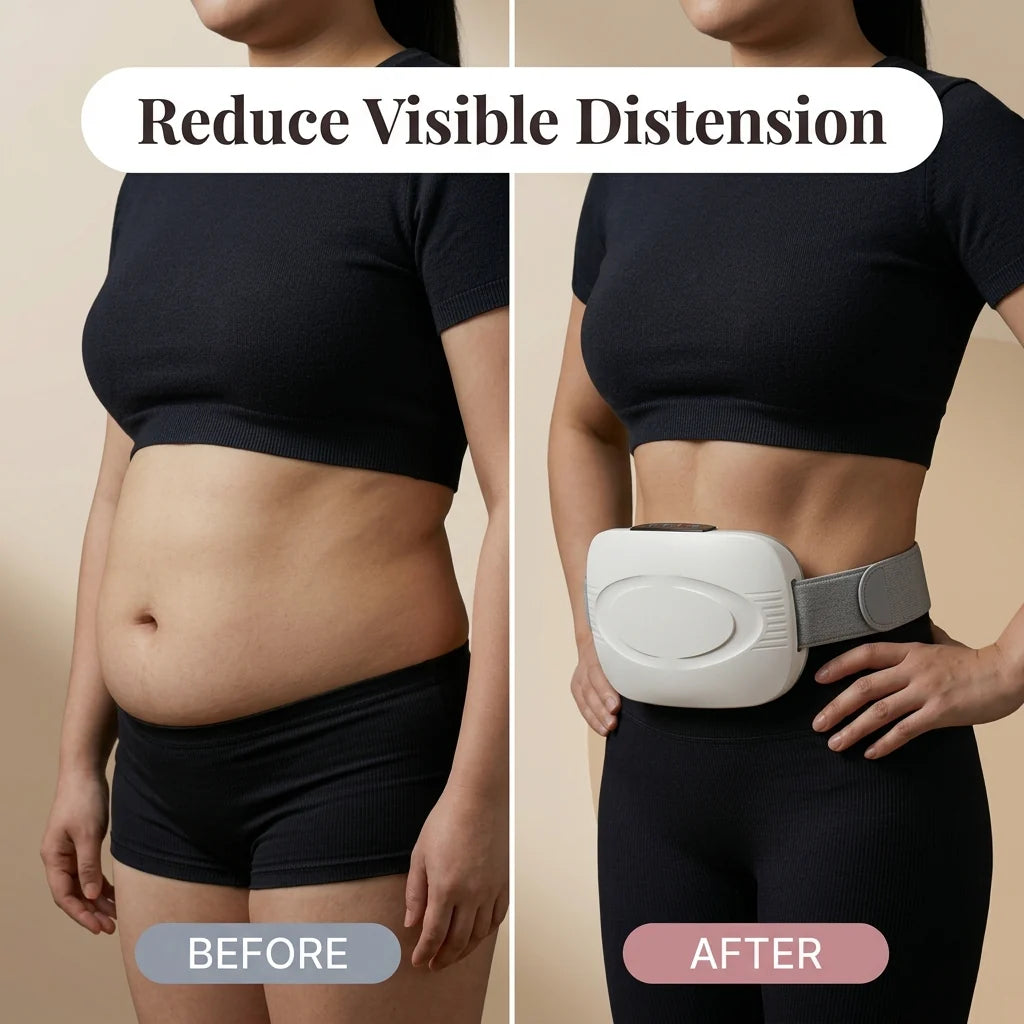 Abdominal Massage Belt - Belly Comfort Without Tight Compression