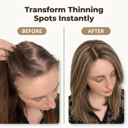 Clip-In Hair Topper — Fuller-Looking Hair And Natural Crown Coverage In Seconds