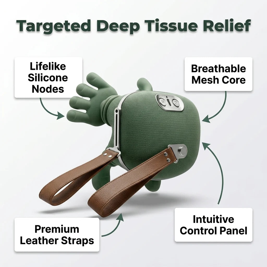 Neck and Shoulder Massager - Daily Tension Relief Without Expensive Appointments