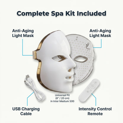 Multi-Light LED Facial Mask — Glow Routine Without Spa Appointments