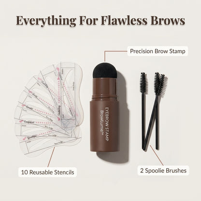 Eyebrow Stamp Kit — Perfectly Sculpted Brows Without Drawing From Scratch