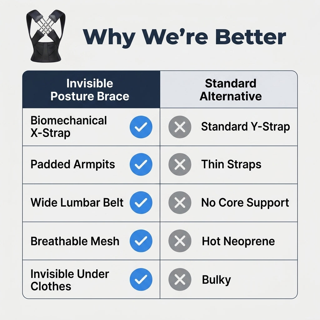 Posture Support Brace - Effortless Posture and All-Day Comfort