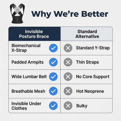 Posture Support Brace - Effortless Posture and All-Day Comfort