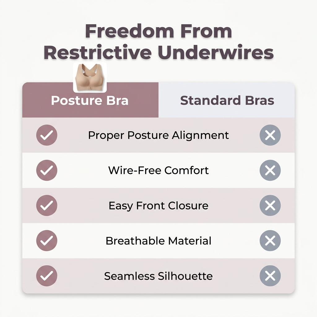 Posture Support Bra — Better Alignment Without Bulky Posture Correctors