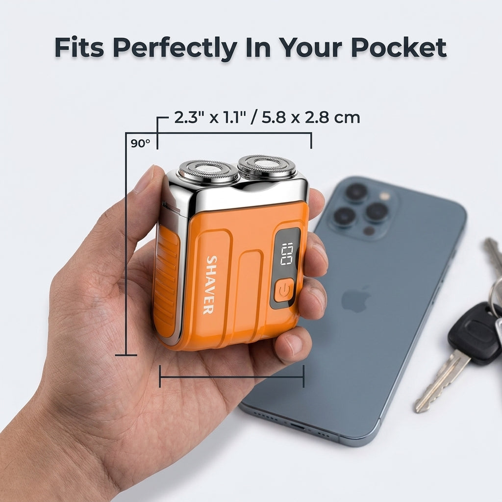 Mini Electric Shaver — Smooth Grooming Without Bulky Razor Kits