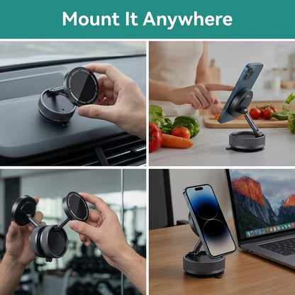 Magnetic Phone Mount Stand — Hands-Free Viewing Without Bulky Tripods