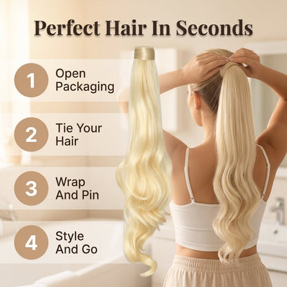 Ponytail Extension - Natural Look & Feel