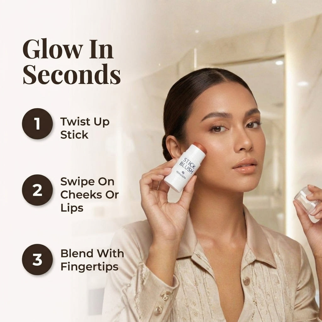 Multibrug Makeup Stick — Glød, fugt og farve uden tung makeup