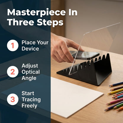 Image Reflection Drawing Board — Turn Any Photo Into Easy Traceable Art