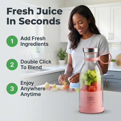Přenosný smoothie mixér - čerstvé nápoje kdekoliv během pár sekund