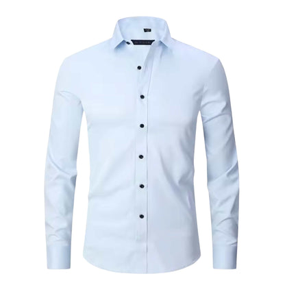 Men’s Slim Long-Sleeve Shirt — Clean Style Without Feeling Overdressed