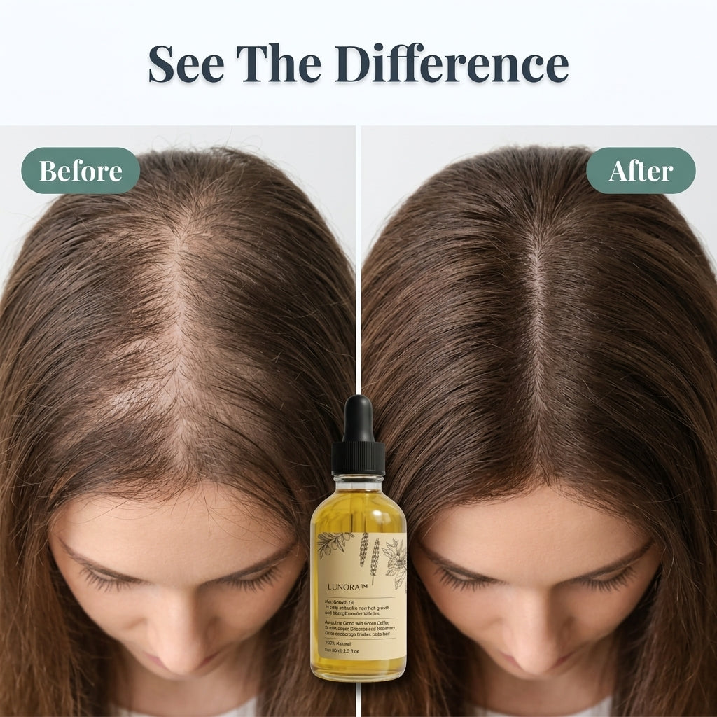 Veganic Hair Growth Oil — Fuller-Looking Hair Without Heavy Greasy Oils