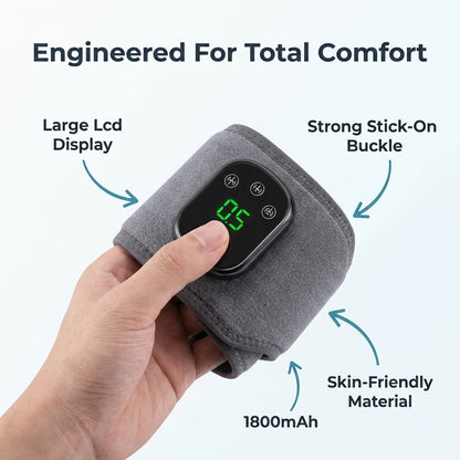 Heated Compression Ankle Massager - End Your Day Without Swelling and Stiffness