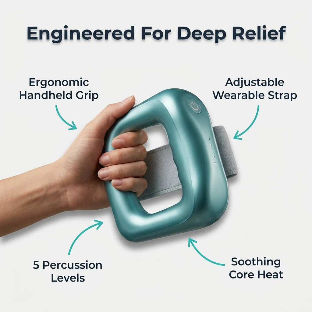 Fat Burning Percussion Massager Belt