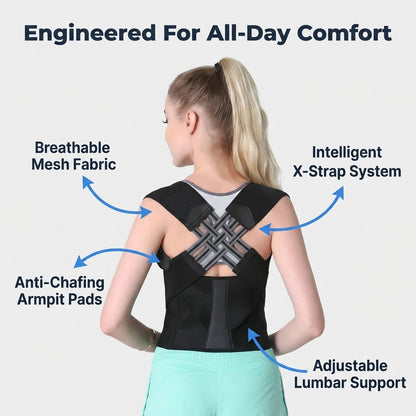 Posture Support Brace - Effortless Posture and All-Day Comfort