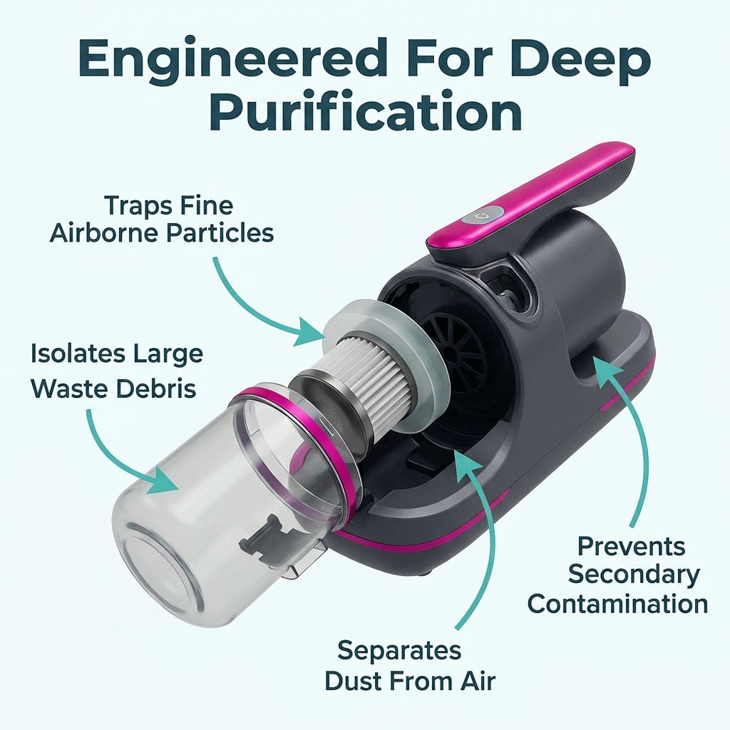Dust Mite Vacuum Cleaner - Sleep Easy Without Hidden Allergens