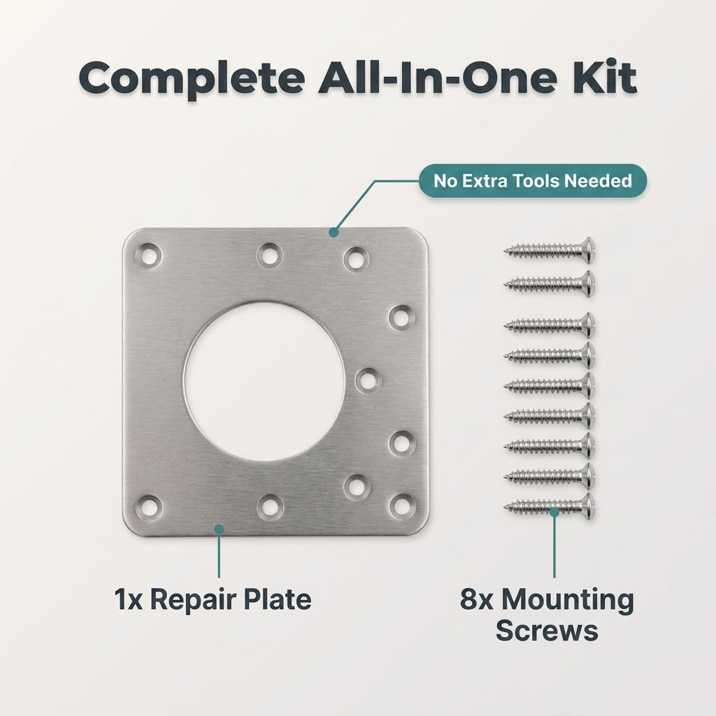 Door Hinge Repair Kit — Fix Loose Cabinet Hinges Without Replacing The Door