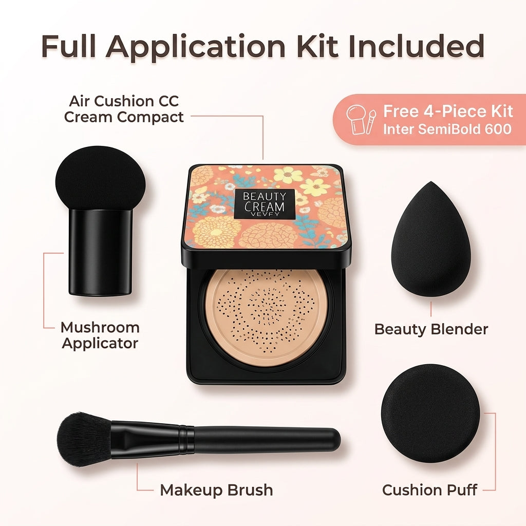 Air Cushion CC Cream — Airbrushed-Looking Skin Without Heavy Foundation