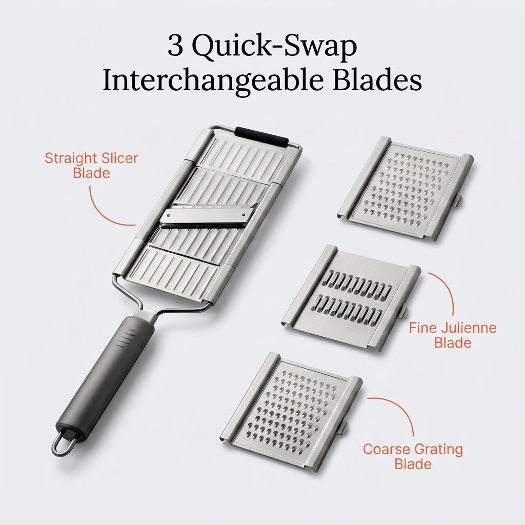 Manual Multi Slicer - Faster Dinner Prep Without Repetitive Knife Strain