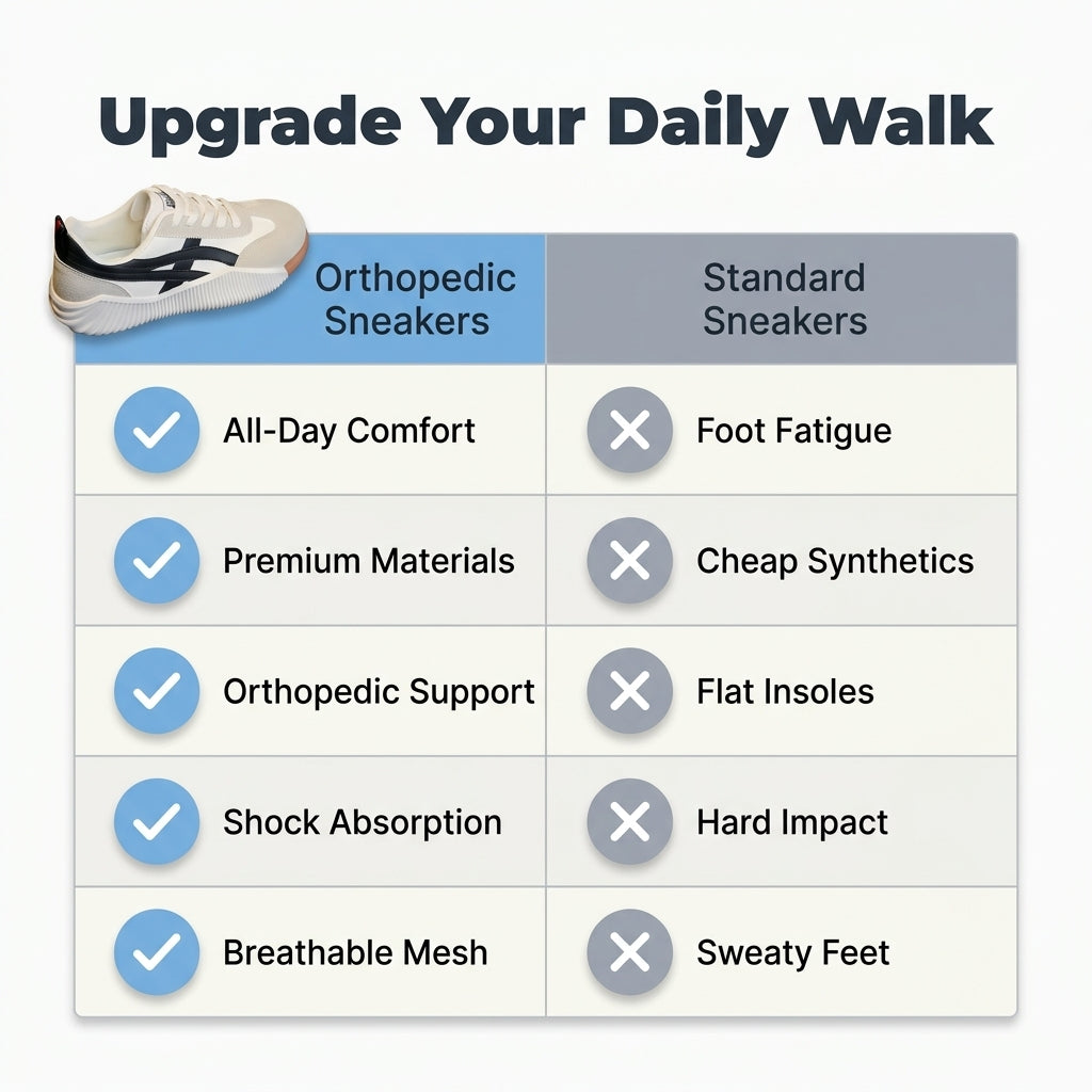 Orthopedic Sneakers – The End of Daily Foot Pain