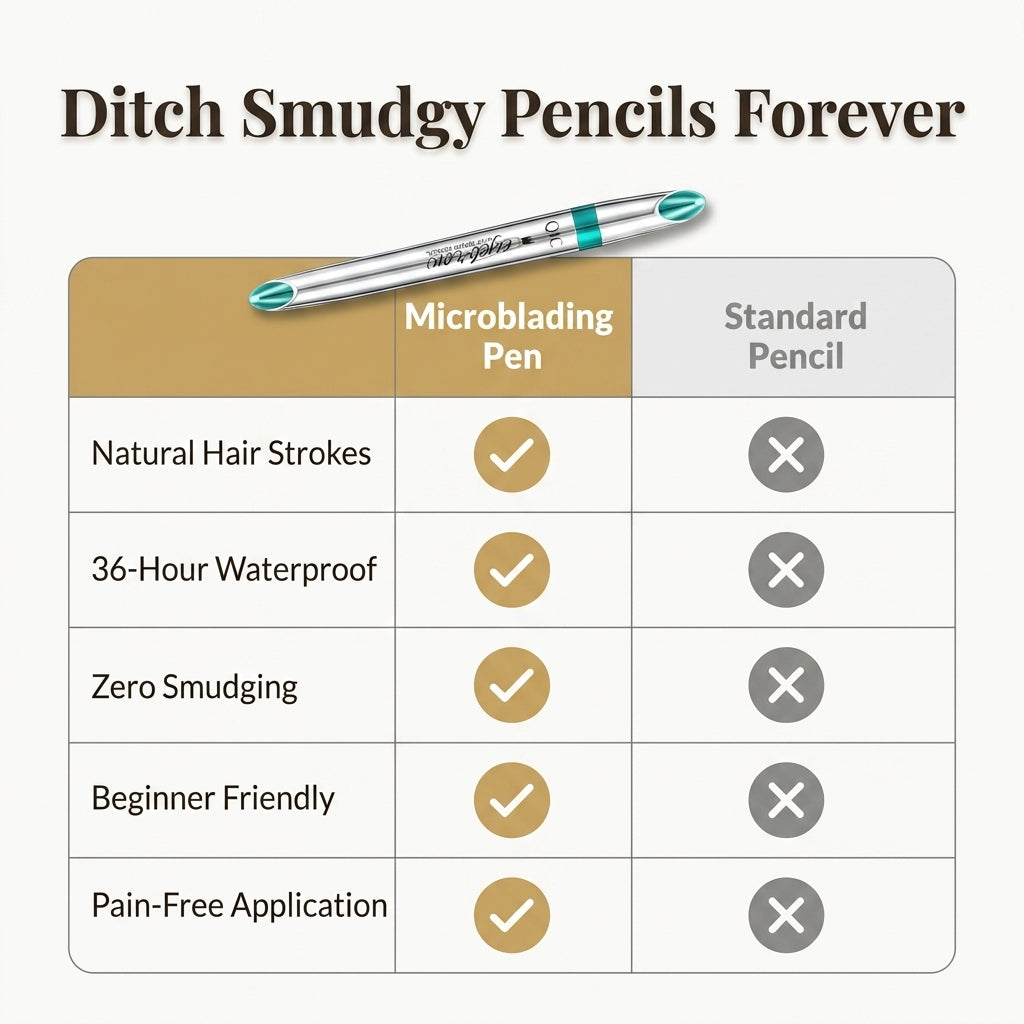 Microblading Eyebrow Pen — Fuller-Looking Brows Without Salon Microblading