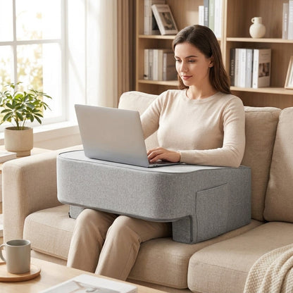 Memory Foam Lap Desk — Comfortable Work, Reading & Relaxing Without A Hard Desk