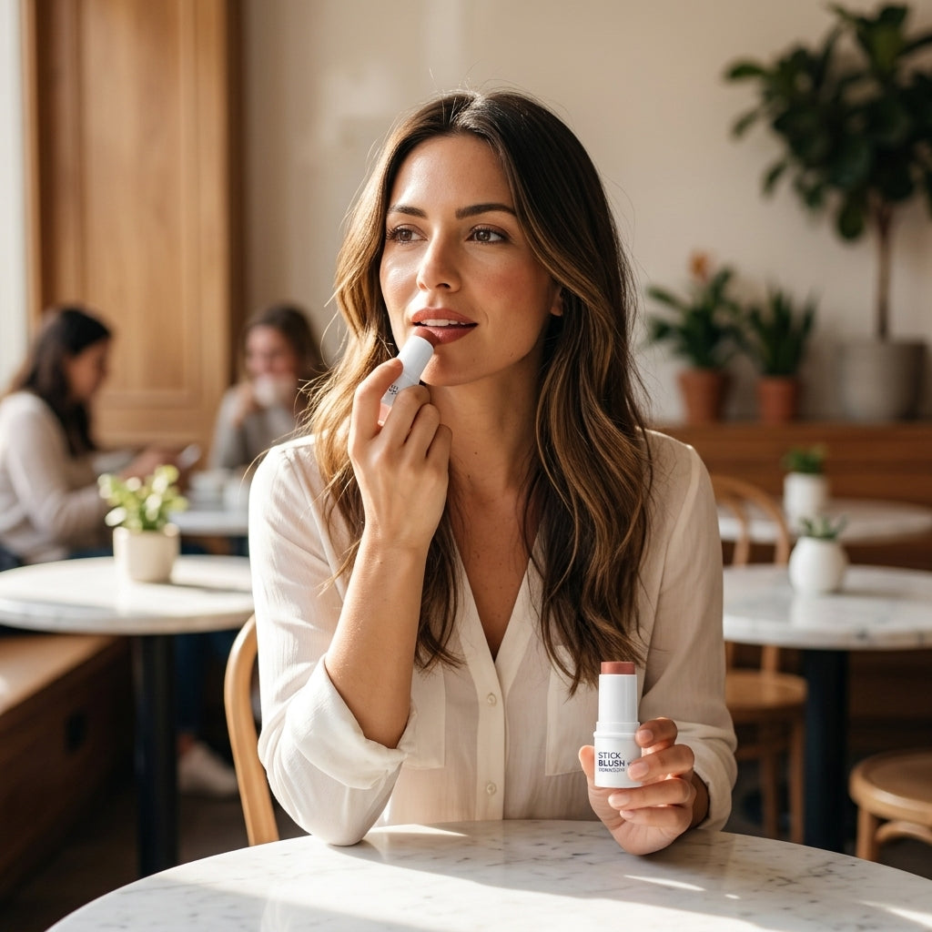Multibrug Makeup Stick — Glød, fugt og farve uden tung makeup