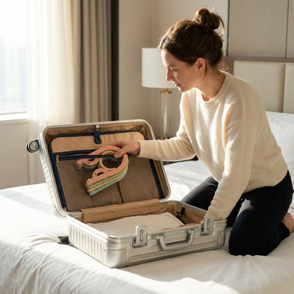 Travel Folding Hangers — Keep Clothes Neat Anywhere Without Bulky Hangers