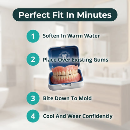 Custom Molded Dentures - Confidence Without Loose Dentures