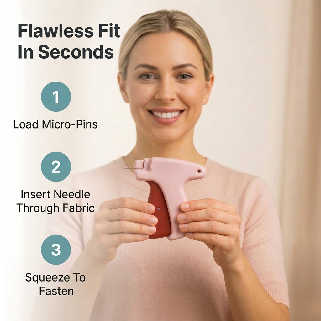 Fabric Fastening Tool — Quick Clothing Fixes Without Sewing