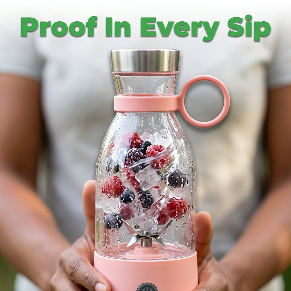 Přenosný smoothie mixér - čerstvé nápoje kdekoliv během pár sekund