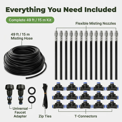 Drip Irrigation Kit — Water Plants Evenly Without Daily Manual Watering