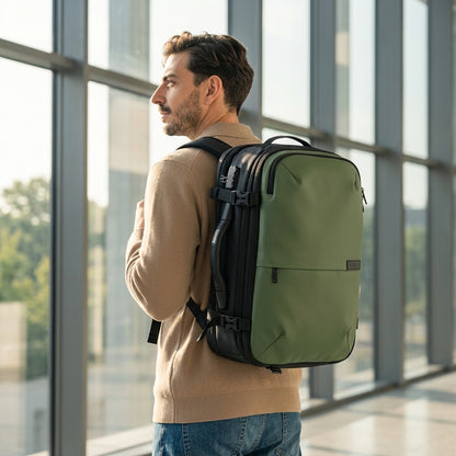 Vacuum Compression Travel Backpack — Pack More Without Checking A Bag