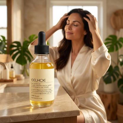 Natural Hair Growth Oil — Nourishes The Scalp For Fuller-Looking Hair