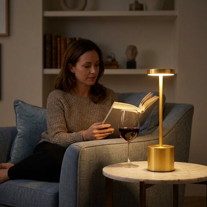 Rechargeable Touch Lamp — Warm Ambient Light Without Harsh Room Lighting