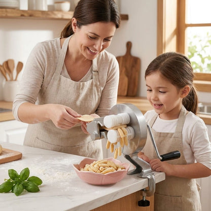 Handmatige cavatelli pastamaker — Verse zelfgemaakte pasta zonder elk stuk met de hand te rollen  