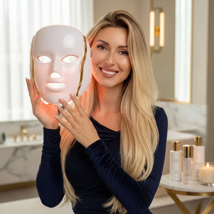 Multi-Light LED Facial Mask — Glow Routine Without Spa Appointments