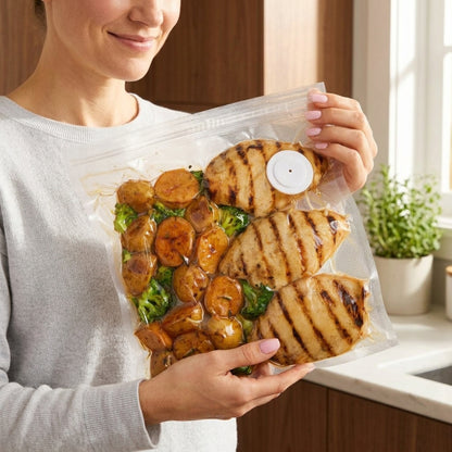 Compact Vacuum Food Sealer — Keeps Food Fresh Up To 5× Longer