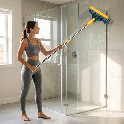 3-in-1 Rotating Deep-Clean Brush — Scrub, Rinse & Dry Without Switching Tools