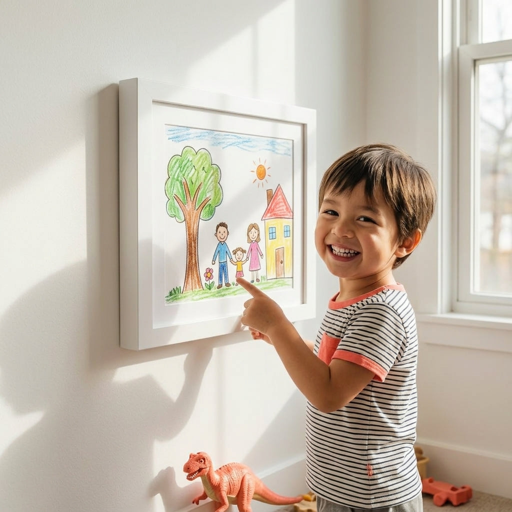 Memory Frame - Kids Drawing Frame