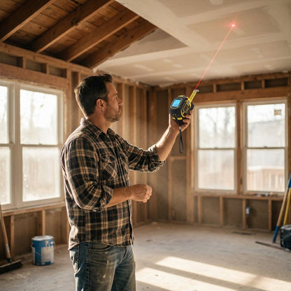 3-in-1 Laser Tape Measure — Measure Faster With Less Guesswork