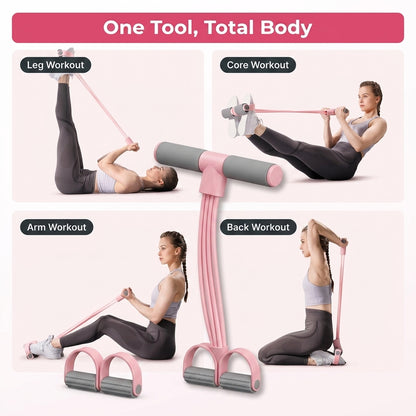 Pedal Resistance Band — Full-Body Home Workout Without Bulky Gym Equipment