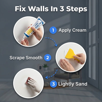 Wall Repair Cream Kit — Smooth Wall Damage Without Hiring A Contractor